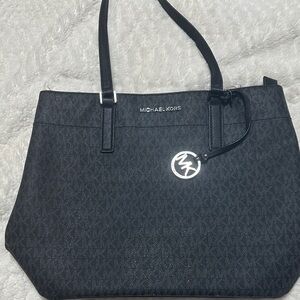 Michael Kors Signature Black Tote